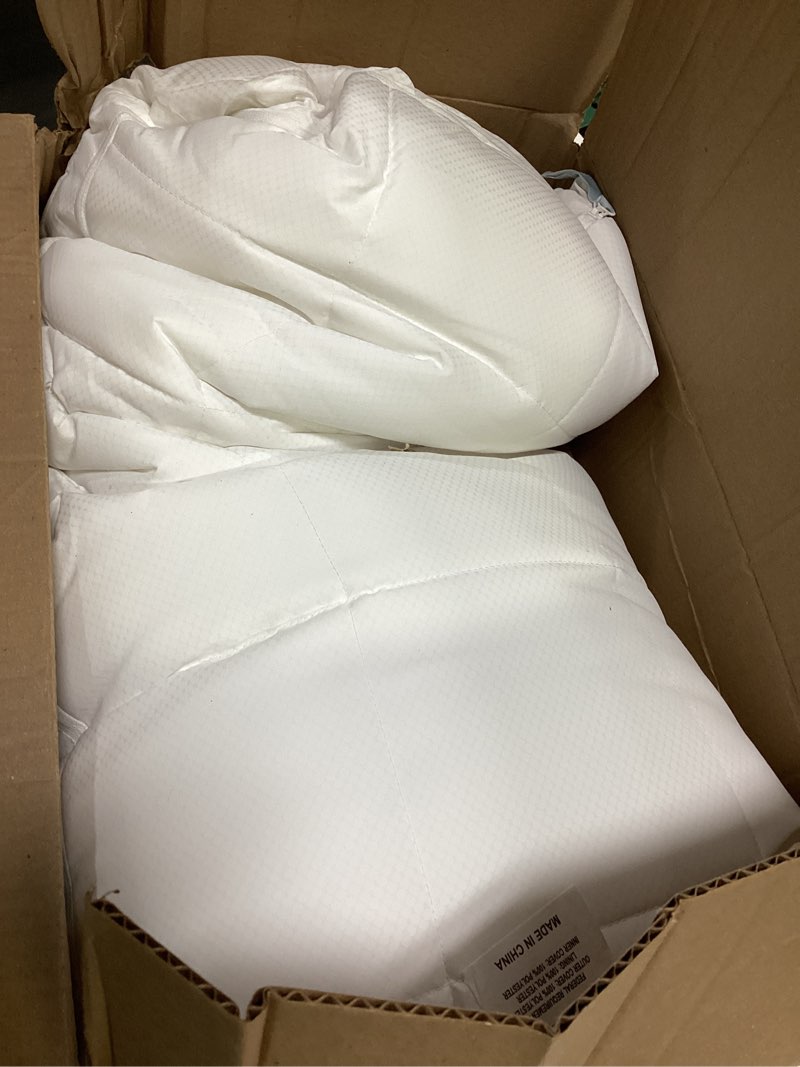 Condition photo showing As Is for nuzzle adjustable firm pillow, luxury king size bed pillow hotel collection - best adjust height soft cooling pillow for back, stomach or side sleepers