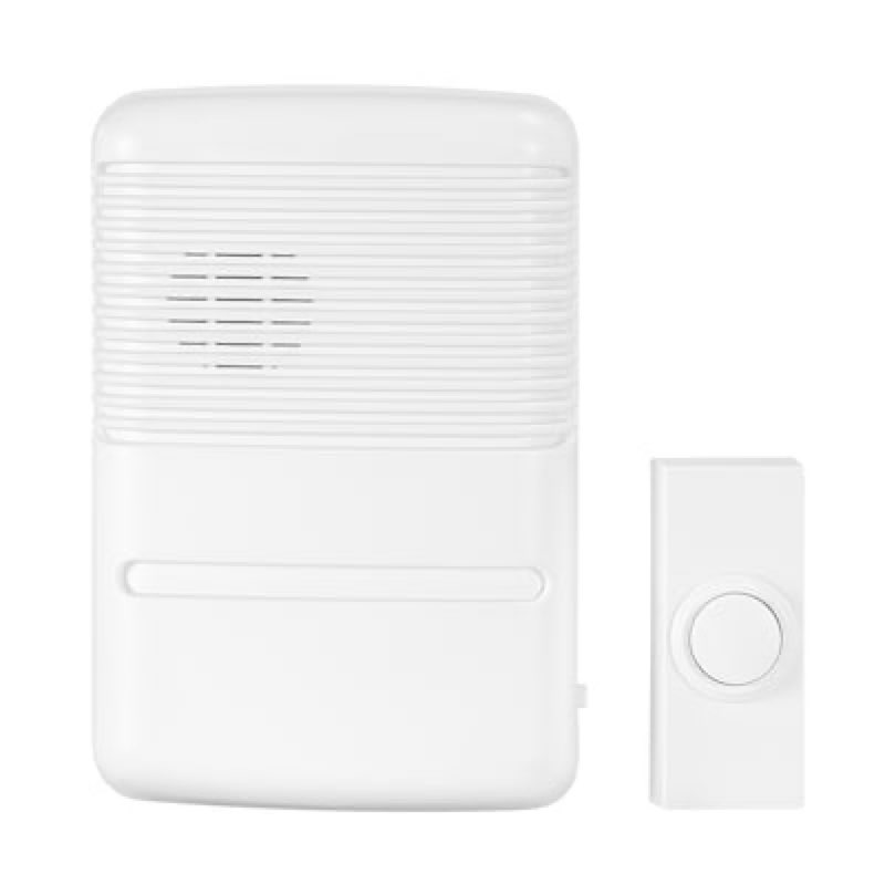 Utilitech White Wireless Doorbell Doorbell kit