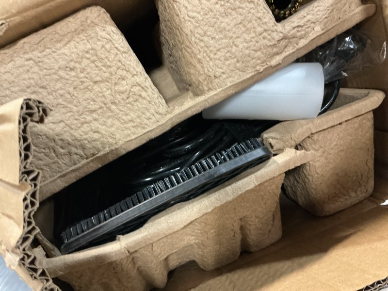Condition photo showing Good Condition for mcculloch mc1230 handheld steam cleaner, 10 minute runtime, 11 accessories: jet nozzle, brushes, & more - built for home, tile, grout, carpet, furniture, & personal car detailing