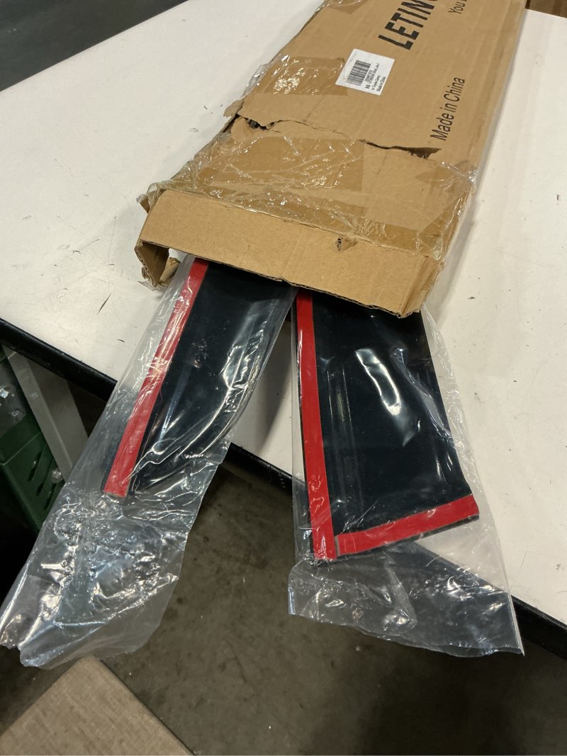 Condition photo showing As Is for window visors rain guards for toyota camry 2025 2026 accessories, wind deflectors vent shades for toyota camry q15-toyota-camry-25/26
