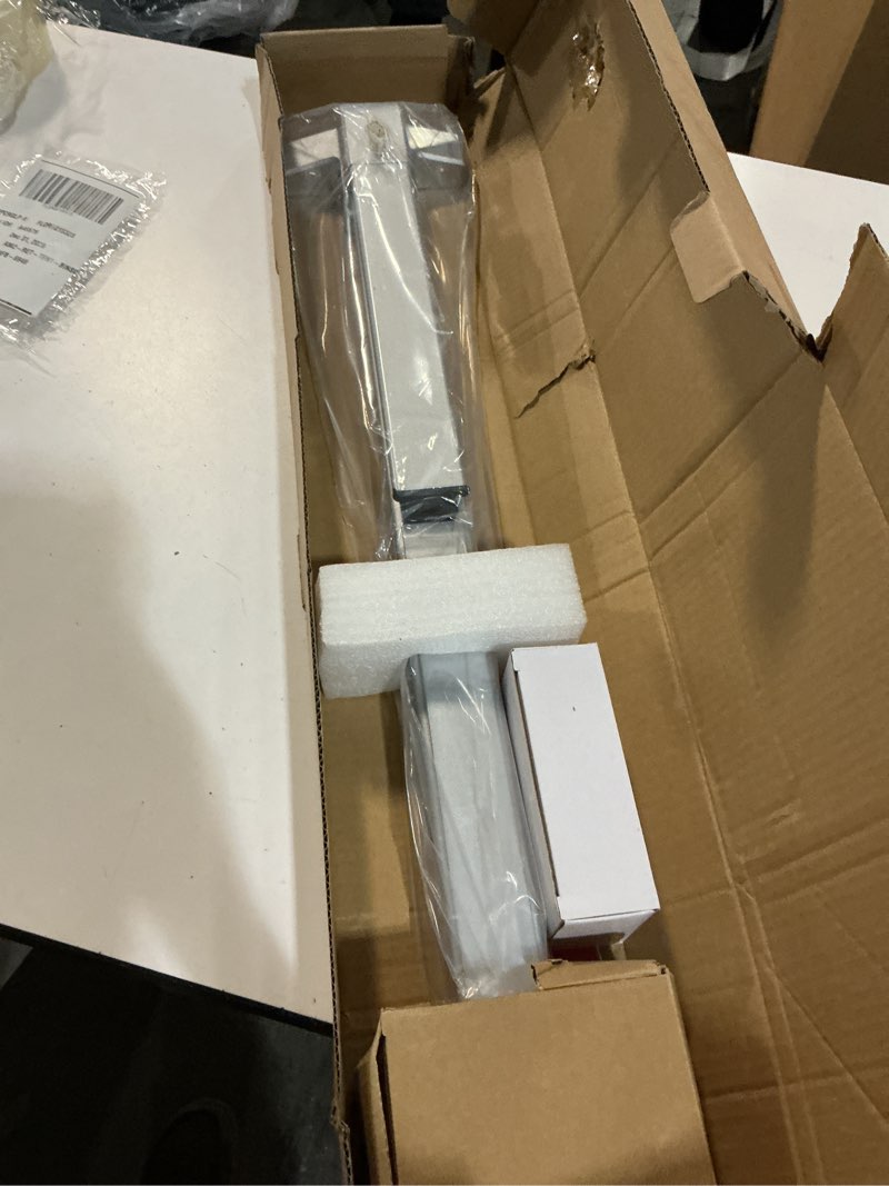 Condition photo showing New/Like New for Dynasty Hardware Push Bar Panic Exit Device for Emergency Exit Doors Painted Aluminum, with Exterior Lever Handle