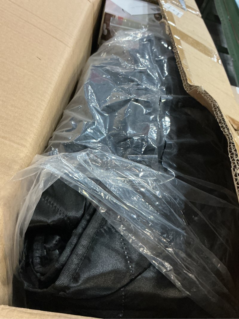 Condition photo showing As Is for portable steam sauna for home, full body sauna box with 3l 1200w steamer, personal sauna steam sauna tent at home spa, home saunas room for gym, pilates, garage (black 3l)
