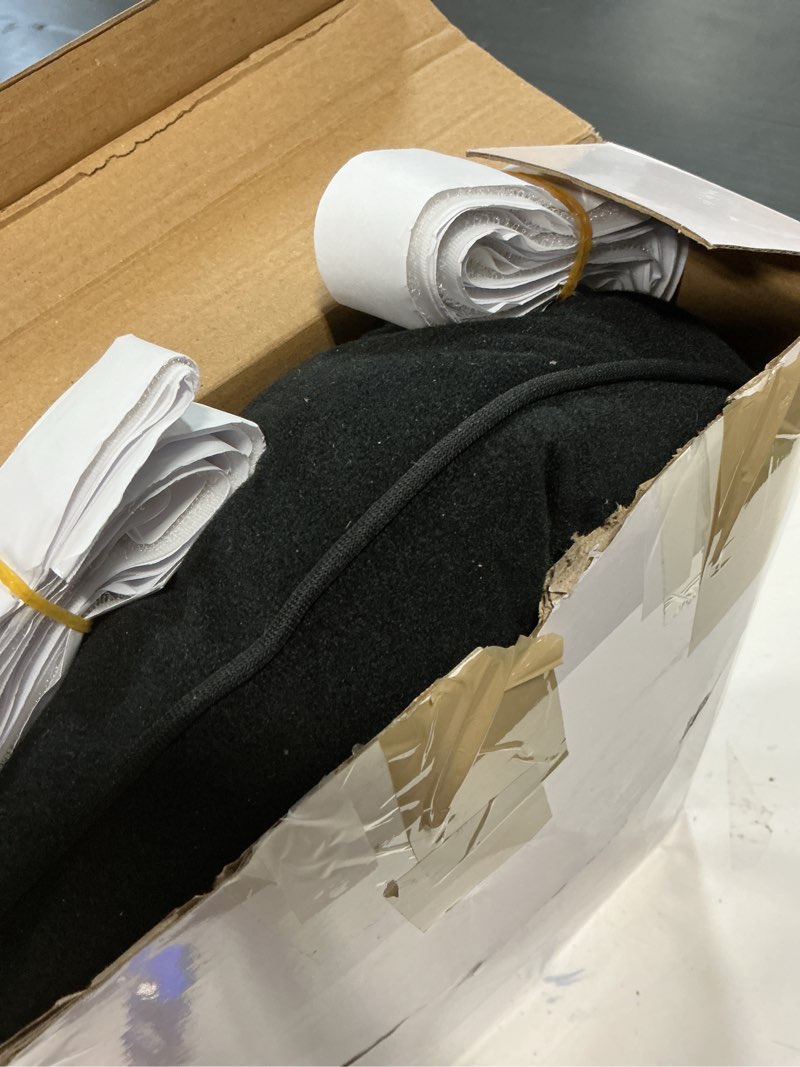 Condition photo showing Good Condition for hyha 2 packs 36 inch door draft stopper, blocks hot cold air with removable washable cover, gaps up to 3 inch, all-season noise and wind seal, under draft stopper for bottom of door window, black black 36in x 2pcs