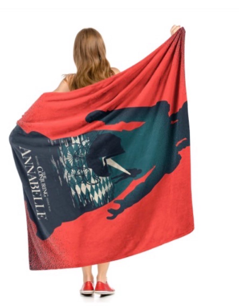 NORTHWEST Annabelle Silk Touch Throw Blanket, 50" x 60", Annabelle Poster 2