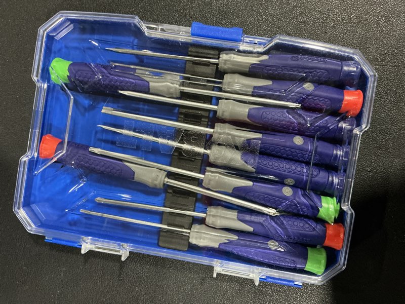 Condition photo showing Good Condition for 500+ bought last week Kobalt Precision 10 -Piece 2-in Combination Tip Screwdriver Set
