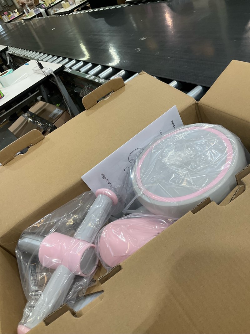 Condition photo showing As Is for SEREED Baby Balance Bike for 1 Year Old Boys Girls 12-24 Month Toddler Balance Bike, 4 Wheels Toddler First Bike, First Birthday Gifts Pink