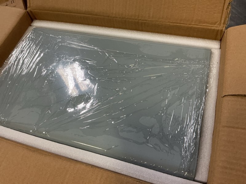 Condition photo showing Good Condition for Vixdonos Large Decorative Box Set of 2 Metal Keepsake Trunk with Cloud-shaped Decorative Clasp for Reception,Wedding,Baby & Bridal Shower,17.3X10.6X8.3 Inches Blue