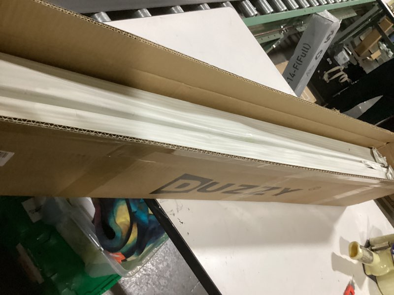 Condition photo showing As Is for Duzzy Universal Garage Door Seals Kits, Weatherproofing Garage Door Seals Bottom Rubber with Brush and Aluminum Track Retainer Base Kit, U Shape+O Ring Heavy Duty Weatherproof Parts Kits (20 Feet) 20 Feet Black (U Shape+ O Ring)