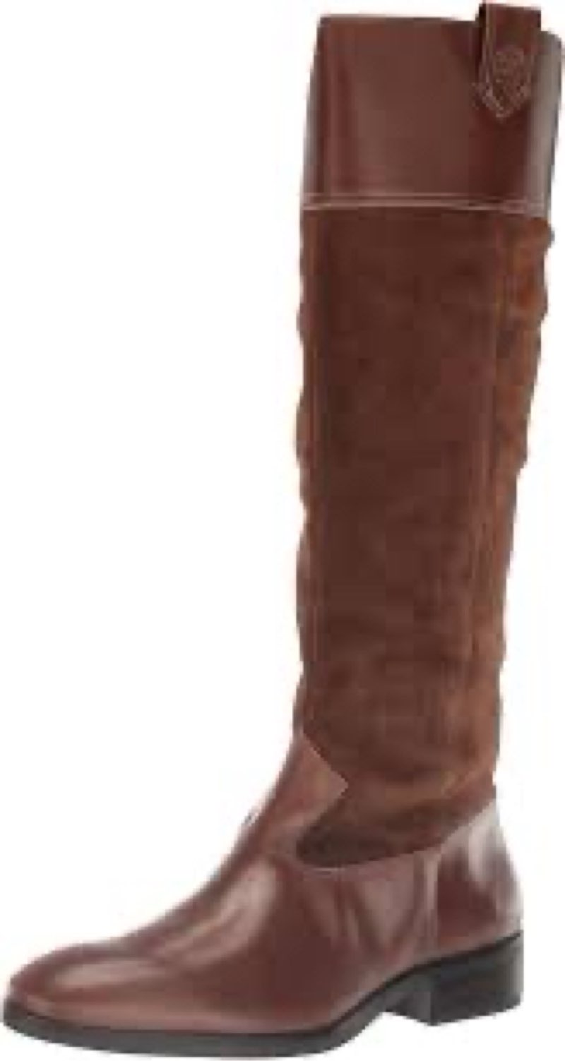 Vince Camuto Women's Selpisa Knee High Wide Calf Boot Fashion, Medium Walnut, 6