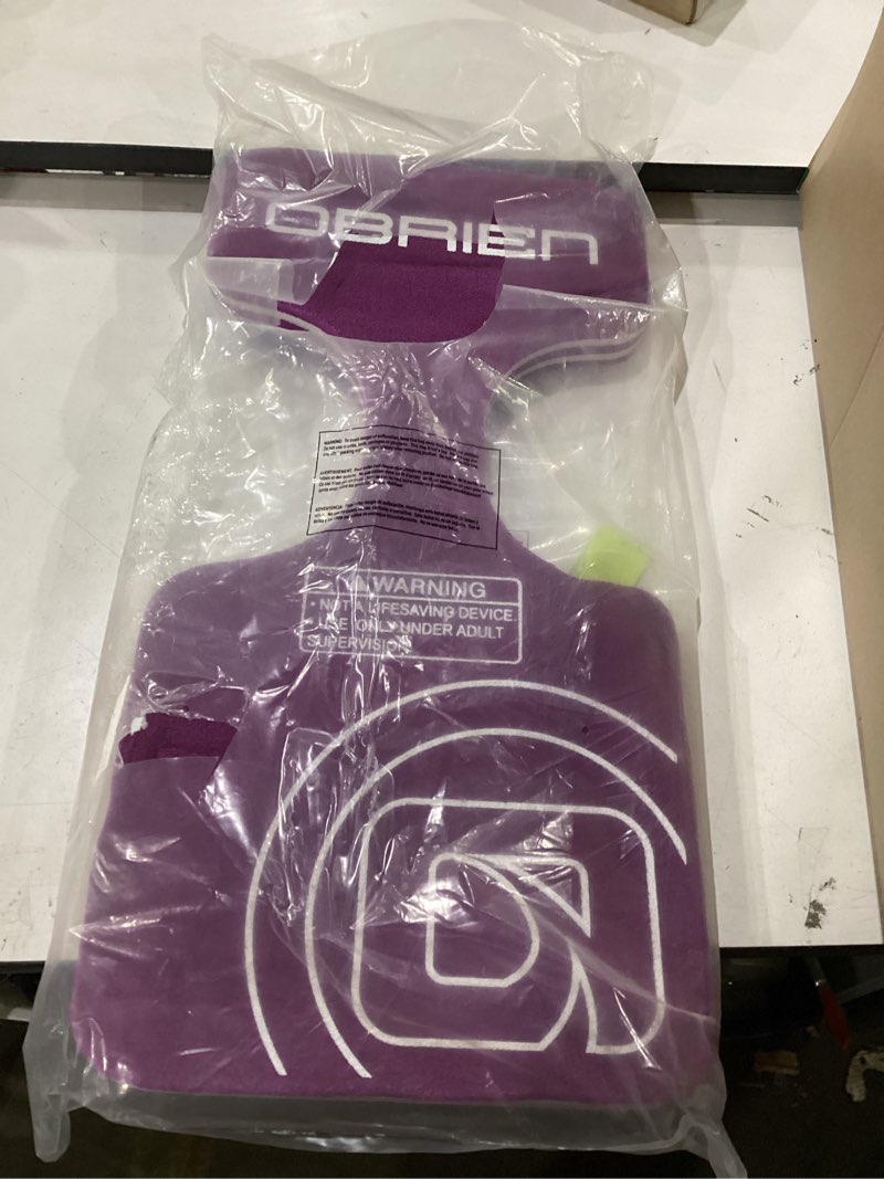 o'brien x-large foam water saddle for rivers, lakes and pools purple