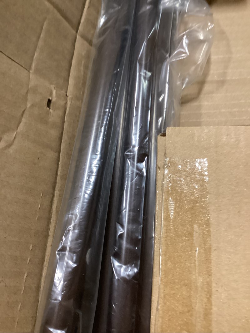 Condition photo showing Good Condition for curtain rods no drilling for windows 36 to 88 inch:no drill small black curtain rod with adhesive brackets for bedroom,5/8" apartment renter friendly adjustable drapery rods easy install matte black 36-88"?fits windows 26-86"?