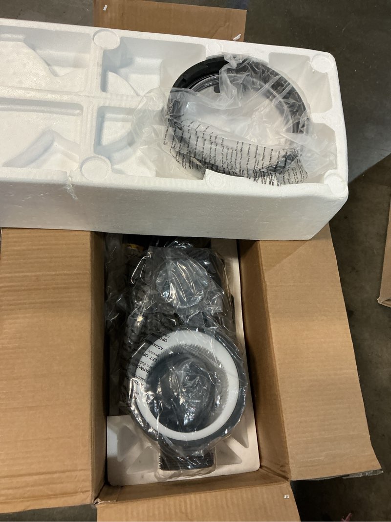 Condition photo showing New/Like New for aquastrong riptide series 3 hp in/above ground pool pump, 220v dual speed, up to 10,032 gph high flow, pure copper motor, energy efficient, self priming with filter basket light grey