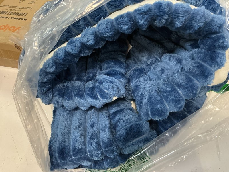 Condition photo showing Good Condition for Smiry Couch Cover for Dogs Washable, Non Slip Fuzzy Pet Couch Covers for 3 Cushion Sofa Pet Friendly, Thick Soft Sofa Slipcovers Cushion Protector (Navy Blue, 27.6" x 59") Navy Blue 27.6" x 59"