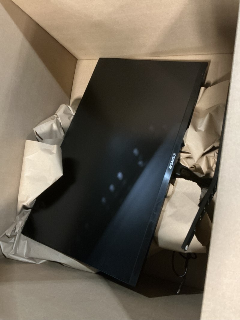 Condition photo showing As Is for SANSUI Gaming Monitor 27" 1440p 260hz/240hz WQHD 2K - Fast IPS 1ms FreeSync Premium ?DCI-P3 98% ?sRGB130% ?HDR10 ?2×DisplayPort 1.4?2×HDMI2.0 PC Gaming Monitor with Crosshair 27 Inch WQHD 260Hz IPS Gaming
