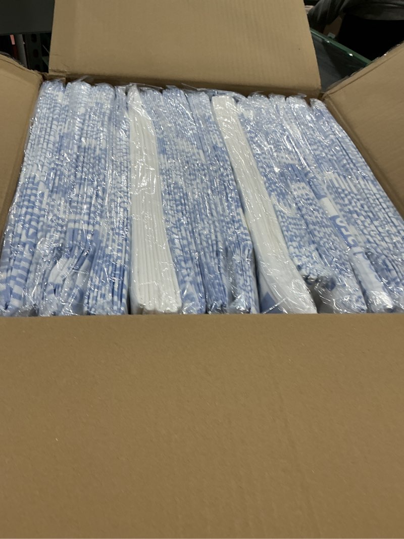 Condition photo showing Good Condition for medline ultrasorbs advanced extra strength drypads, 30" x 36", 70 count, super absorbent disposable pads, incontinence bed pads, chucks bed pads, elderly, 350 lb repositioning capacity