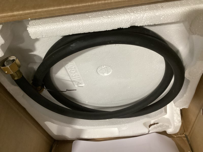 Condition photo showing New/Like New for giraffe tools grandstorm wet dry vacuum cleaner with 6 nozzles, 30 ft retractable hose wall mounted vacuum cleaner for car detailing, grey?no remote control funtion?