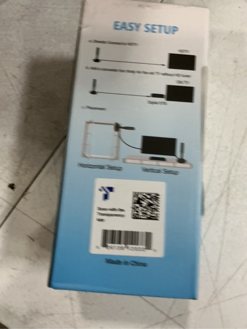 Condition photo showing New/Like New for hidb tv antenna for smart tv indoor, digital indoor tv antenna for local channels with strong magnetic base, easy installation, long range reception, 4k hd 1080p, 10ft cables black