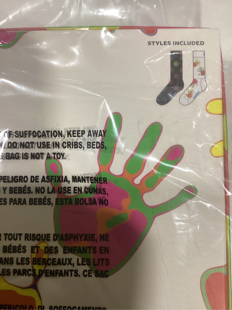 Happy Socks 2-Pack Gift Set, Summer Swirl, S/M