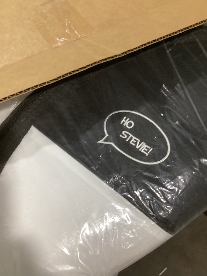 Condition photo showing As Is for ho stevie! surfboard bag - zippered daybag - fits all shapes of surfboards - foam padding and durable cover - comfortable shoulder strap 8'0"