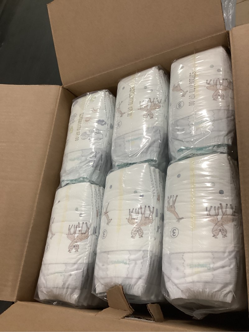 Condition photo showing New/Like New for Pampers Swaddlers Diapers, Size 3 (13-26 lbs), 168 Count, Absorbent, Keeps Baby Dry and Comfortable, Skin Safe Disposable Baby Diaper (Packaging May Vary)