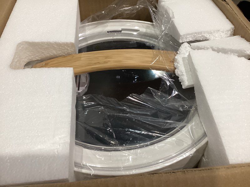 Condition photo showing Good Condition for Towel Warmer Luxury Heated Bucket – Bluetooth Speaker, Ambient Light & Auto Shut Off – Fits Two 40"x70" Towels, Bathrobes, Blankets – Great Gift Idea