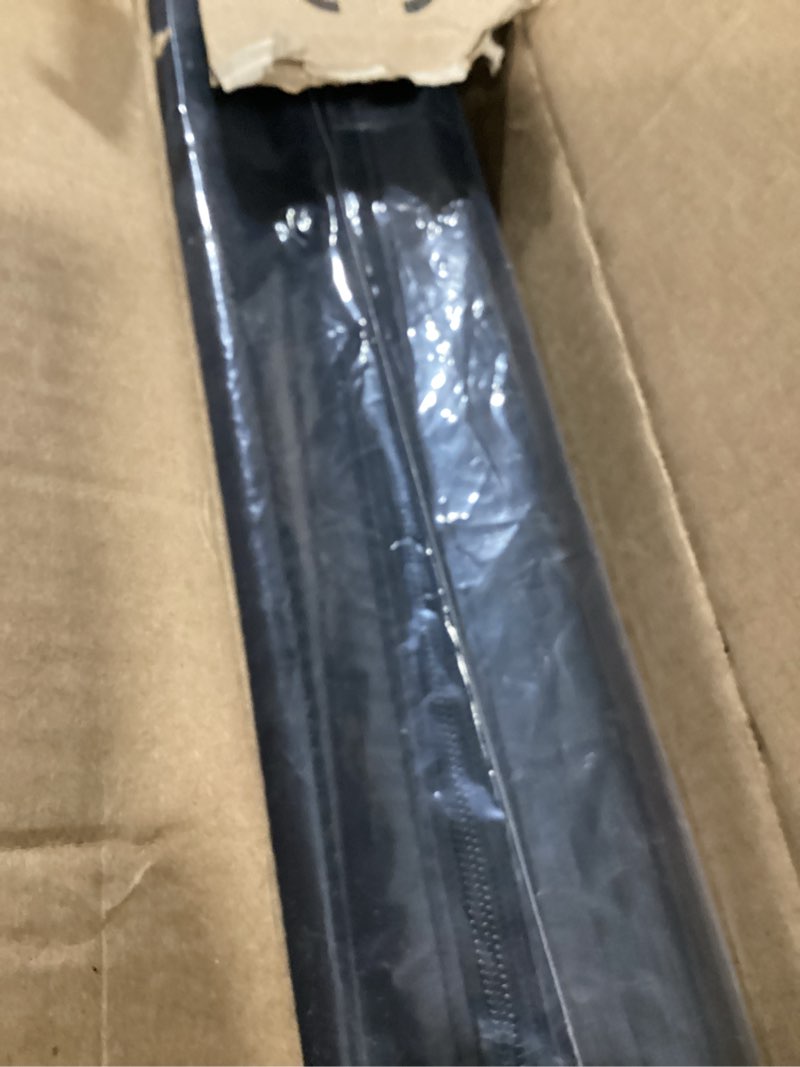Condition photo showing As Is for back seat extender for dogs, hard bottom dog car seat cover for truck back seat, dog hammock for car, upgraded pu leather material, larger space, holds 400lbs xl black+orange
