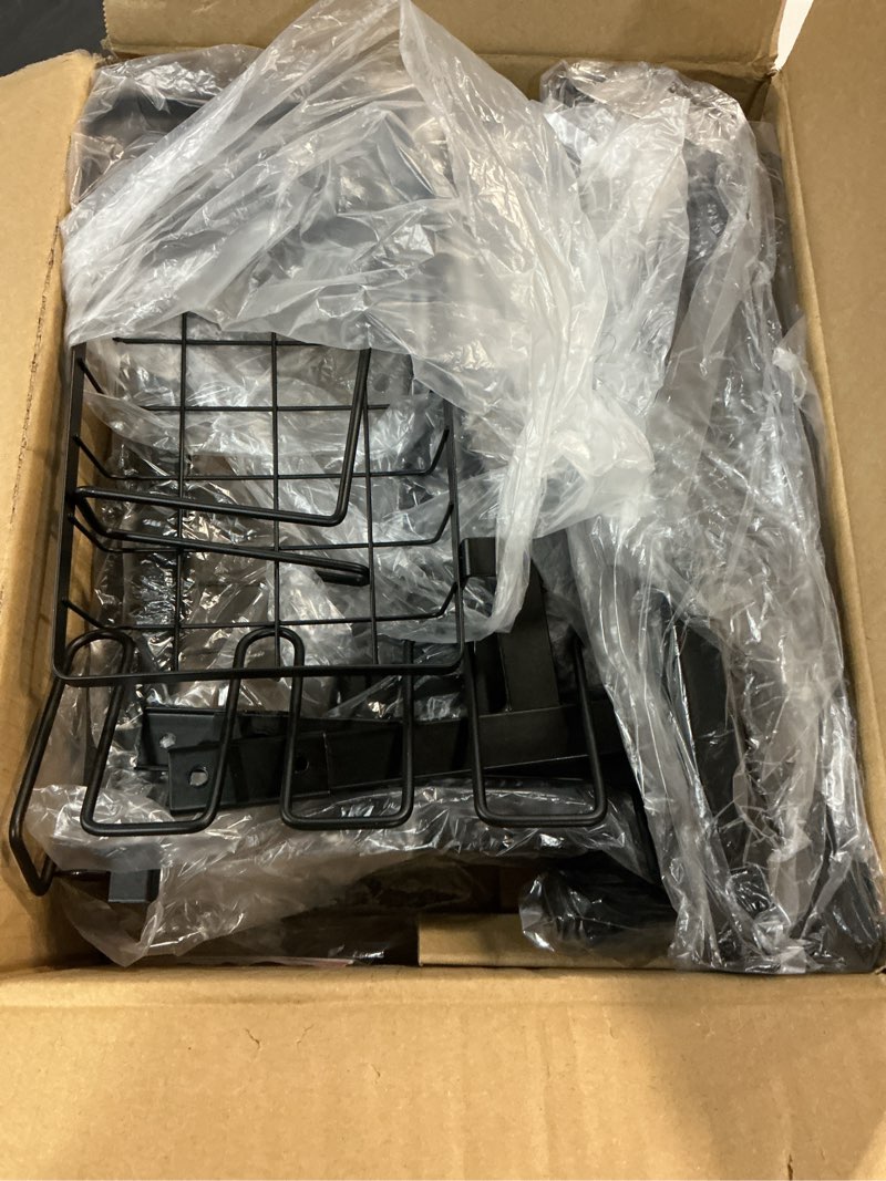 Condition photo showing Good Condition for SNSLXH 4 Baskets 2-Tier Over The Sink Dish Drying Rack, 26.57"-35", Large Sink Rack for Kitchen, Extensible and Adjustable, Saving Kitchen Space 2 tiers 4 baskets