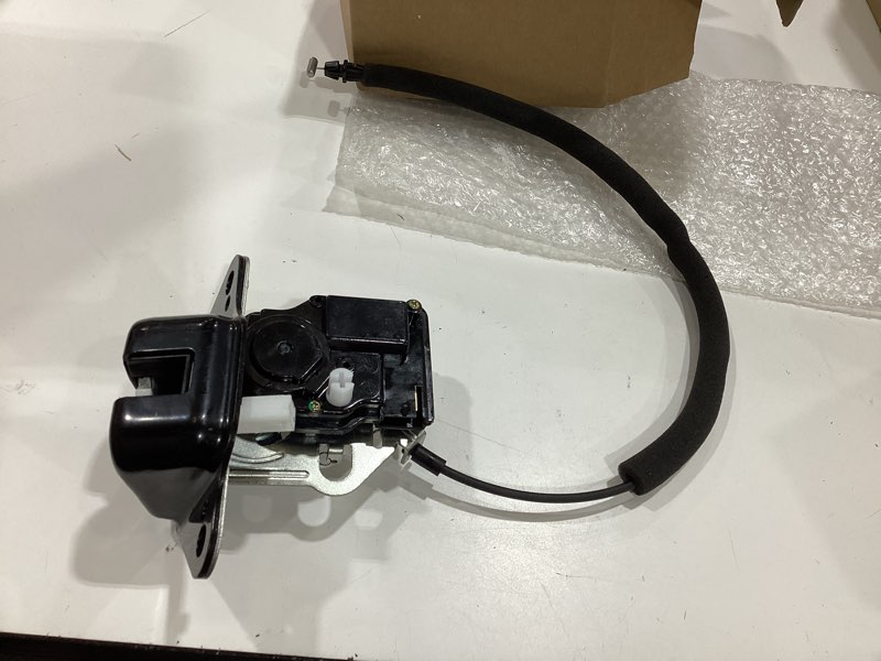 Condition photo showing As Is for tailgate lock actuator liftgate lock rear hatch door latch compatible with 2008-2016 chrysler town & country, 2008-2020 dodge grand caravan, 2010-2020 dodge journey, 2012-2015 ram c/v