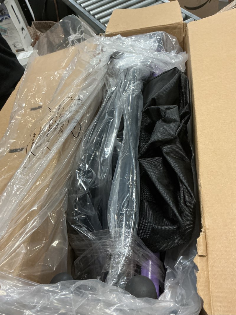 Condition photo showing Good Condition for HOMLAND Walkers for Seniors with Seat, Foldable Rollator Walker, Reinforced Aluminum Frame, 8" Big Rubber Wheels for All Terrain, Height Adjustable Lightweight Rolling Walker 400 Pound Lavender