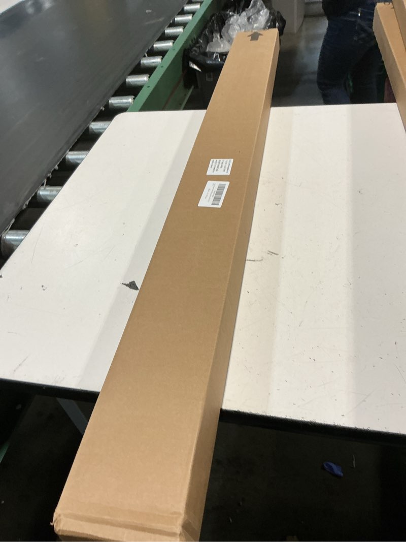Condition photo showing New/Like New for changshade 6-pack pleated paper temporary shades light filtering cut to size temporary paper blinds for indoor windows of office, bedroom, bathroom, living room, 48" w x 72" h, brown brown 48" x 72"-6pc