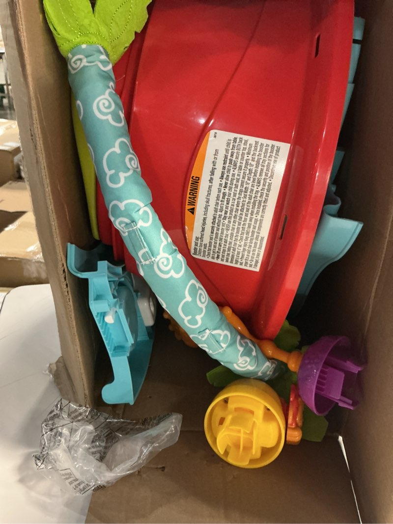 Condition photo showing Good Condition for summer by bright starts deluxe superseat, wild safari, fun baby seat for sitting up, playtime, and meals, ages 4 months to 4 years