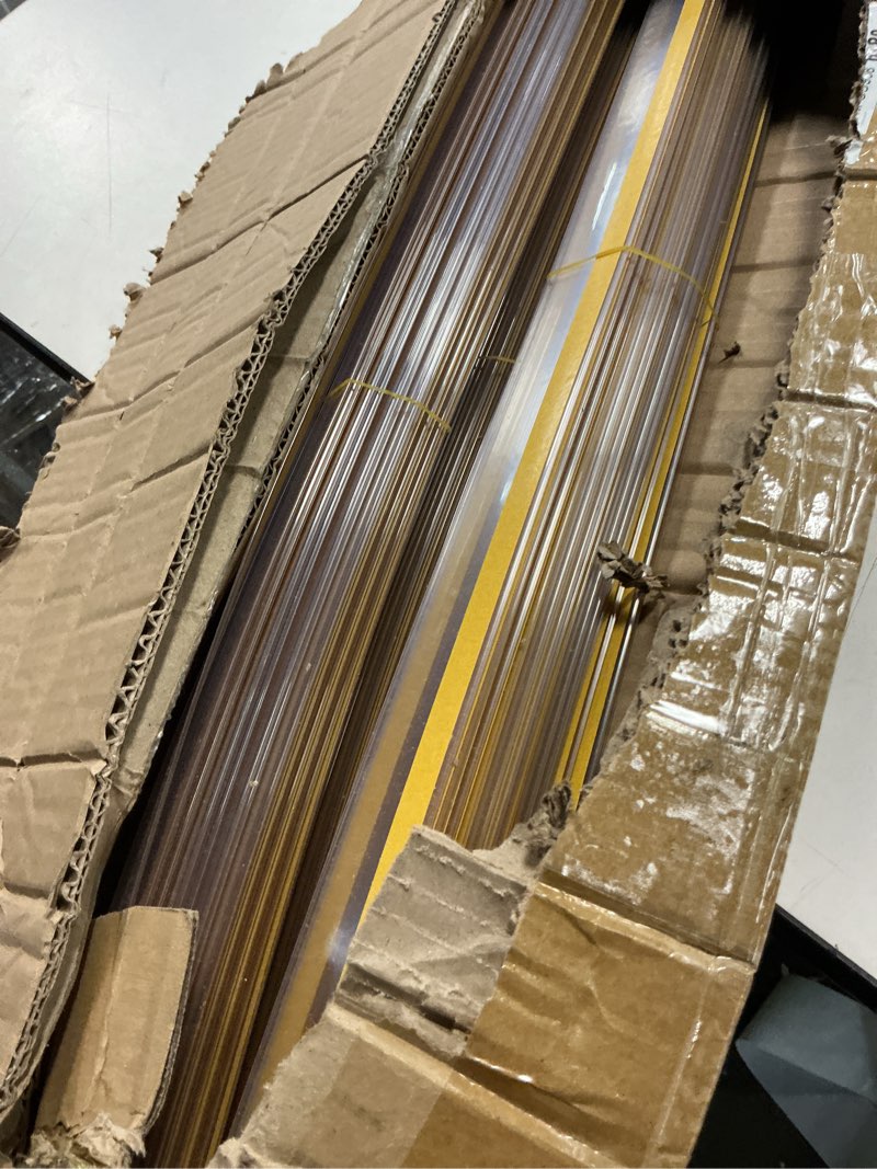 Condition photo showing Good Condition for fainne 100 pcs shelf label strips 1.25''h x 48" l self adhesive shelf label holder gondola price tag stick on plastic clear ticket channel for metal wood plastic rack(white) 1.25''h x 48"l white 100