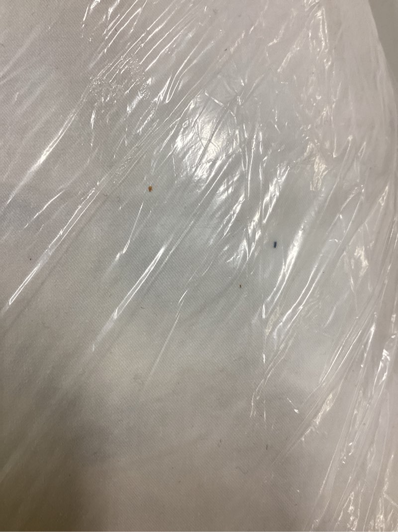 Condition photo showing As Is for premium feather pillow insert 20x20, no color