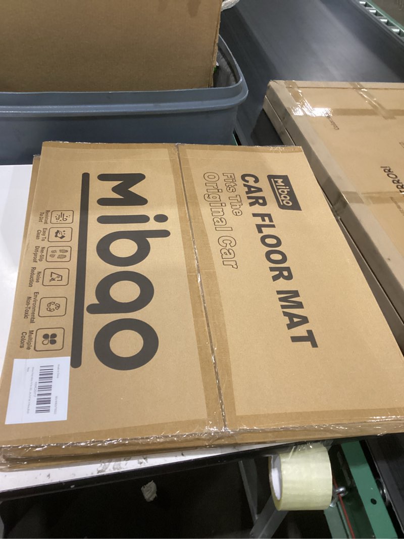 Condition photo showing New/Like New for Mibao Floor Mats for Honda Civic 2016, Anti-Slip Waterproof Automotive Floor Mats, All-Weather TPE Car Mats, Car Carpet Floor Liner Accseeories Heavy-Duty Odorless, Full Set 3-Piece, Black TPE Honda Civic 2016