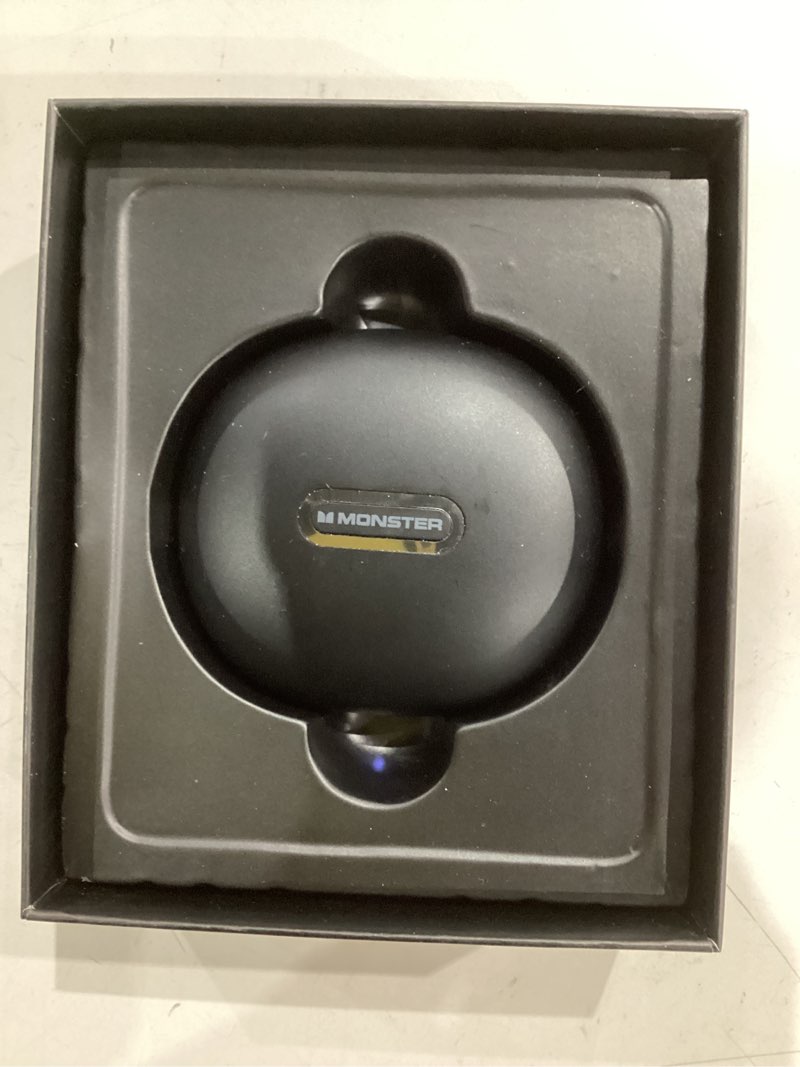 Condition photo showing As Is for Monster Open Ear AC210 Headphones, Bluetooth 5.4 Earphones Stereo Sound, Wireless Headphones 30 Hours Playback, Type-C Charging, IPX5 Waterproof Open Ear Earbuds
