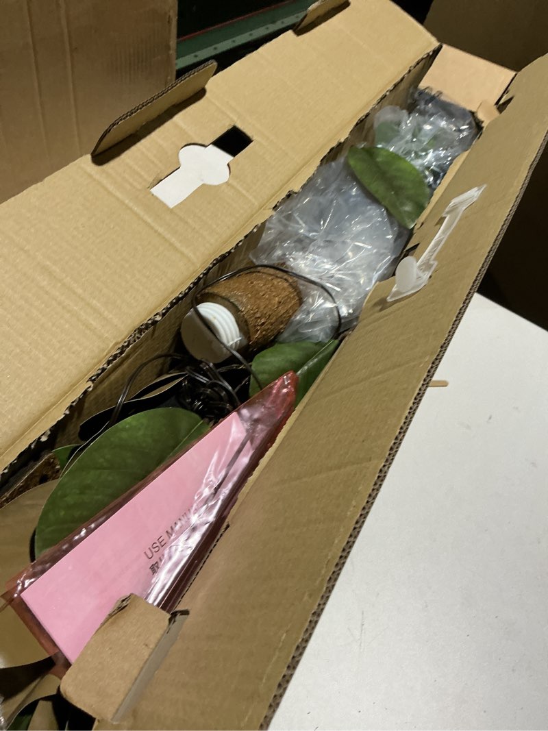 Condition photo showing Good Condition for Hairui Lighted Magnolia Tree 4FT 165 LED Fairy Lights, Faux Plant Tree with Lights for Home Holiday Spring Decoration 4FT-Magnolia Tree