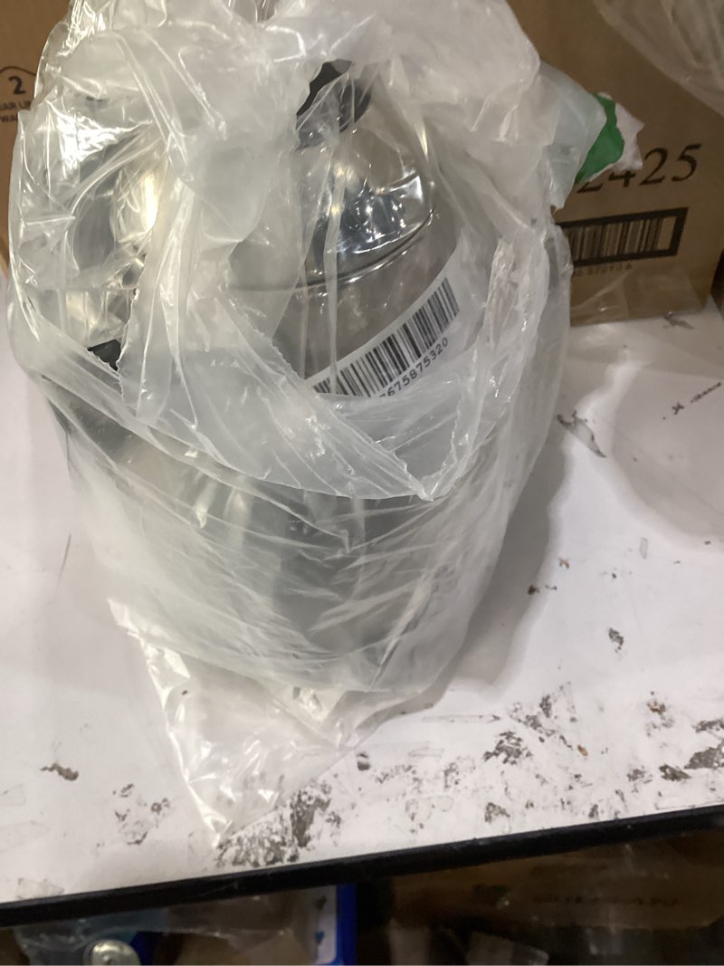 Condition photo showing As Is for Electric Coffee Percolator Stainless Steel Coffee Maker with Clear Brew Progress Knob and No-Drip Spout Auto Keep Warm & Cordless Serving Coffee pot with On/OFF Switch Fast Brew (10 Cup) Stainless Steel-10 Cup