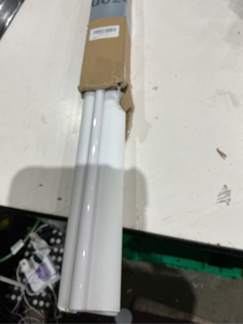 Condition photo showing Good Condition for chrisdowa cordless blackout roller shades for windows, thermal insulated uv protection pull down shades, total blackout window blinds for home, office, bedroom, door (56" w x 72" h, white) 56"w x 72"h white