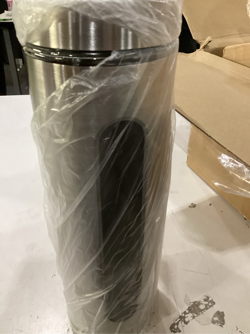 Condition photo showing New/Like New for Mimorou 6 Pack Kitchen Canisters Set Airtight Coffee Sugar Tea Candy Storage Jars with Window Glass Stainless Steel Containers with Lids for Flour Cookies Spices Grains Kitchen Decorations (60 oz) 60 oz silver