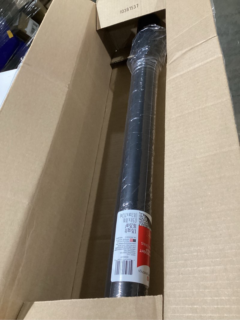 Condition photo showing Good Condition for American Greetings Reversible Wrapping Paper for Birthdays, Graduation, Father's Day and All Occasions, Black and Damask (1 Jumbo Roll, 175 sq. ft.) Black, White