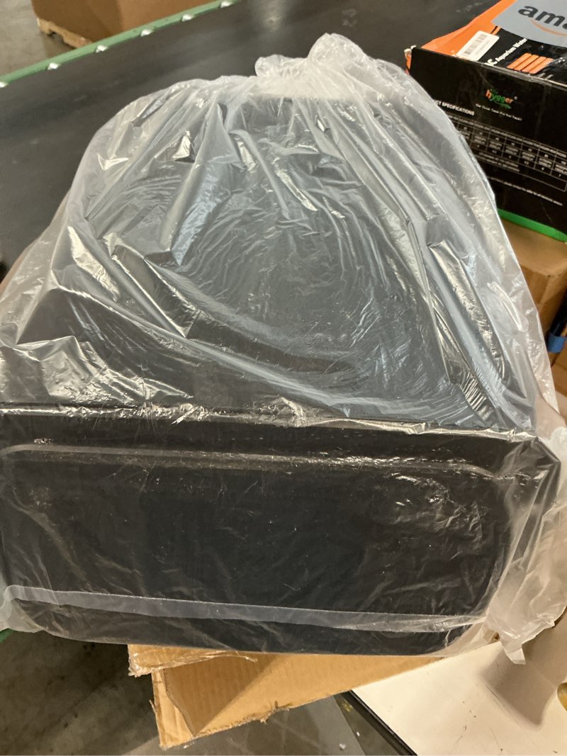 Condition photo showing Good Condition for cesun motion sensor trash can, 5 gallon automatic bathroom garbage can with lid, touchless smart plastic slim wastebasket for bathroom, office, rv, bedroom, living room, black