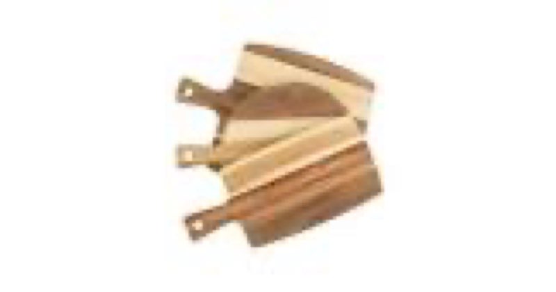 .30 pcs wood cutting board with handle 11 x 4.92 inch acacia wooden serving kitchen chopping boards 