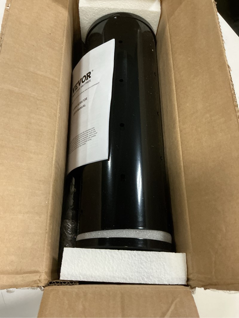 Condition photo showing Good Condition for vevor rolling lawn aerator, 18-inch heavy-duty manual rolling aerator lawn with detachable handle and 27 iron spikes, rolling lawn aeration tool for garden patio yard compacted soils and lawns, black rolling 18-inch