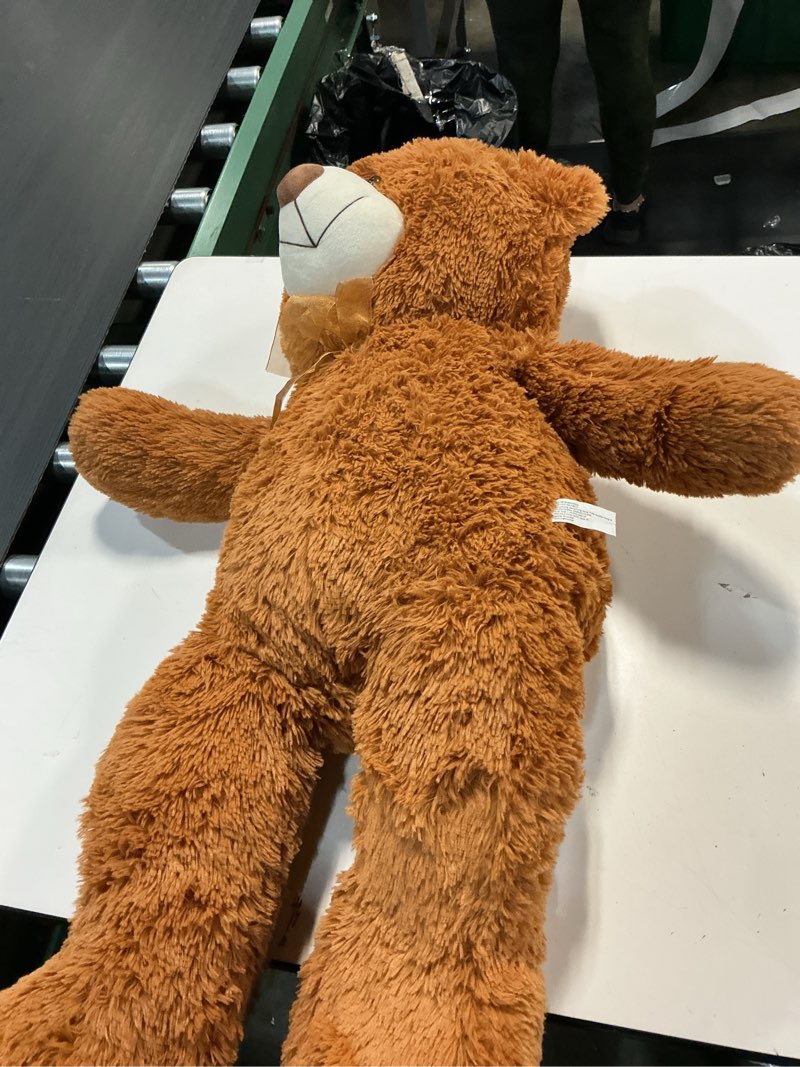 Condition photo showing As Is for HollyHOME Big Teddy Bear Large Teddy Bear Stuffed Animal Birthday Valentines Day Plush for Kids and Girlfriend 36 inch Tan