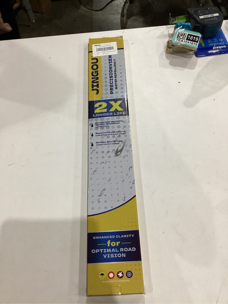 26” - 22” jingou windshield wipers pack of 4 (2 of each size) 