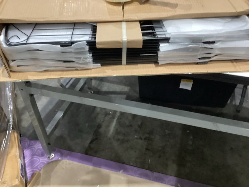 Condition photo showing Good Condition for garden fence 12 panel with gate - 30in h x 23.6ft l, no dig rustproof metal tall animal barrier for dogs rabbits, decorative outdoor border for yard, patio, and flower beds 12 pack with lock-30 in(h) x 23.6 ft(l)