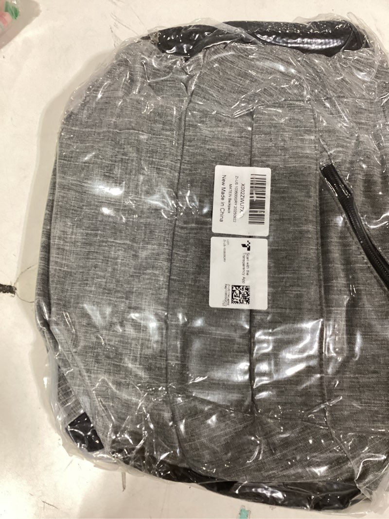 Condition photo showing New/Like New for MATEIN Travel Laptop Backpack, 17 Inch Work TSA Approved Carry on Backpack, Large Computer Business Bag for Men Women with USB Port and Trolley Sleeve, College School Rucksack Book Bag, Grey Grey 17 Inch