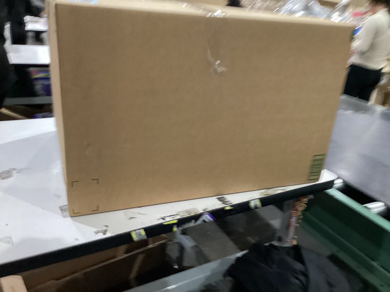 Condition photo showing As Is for white blanket