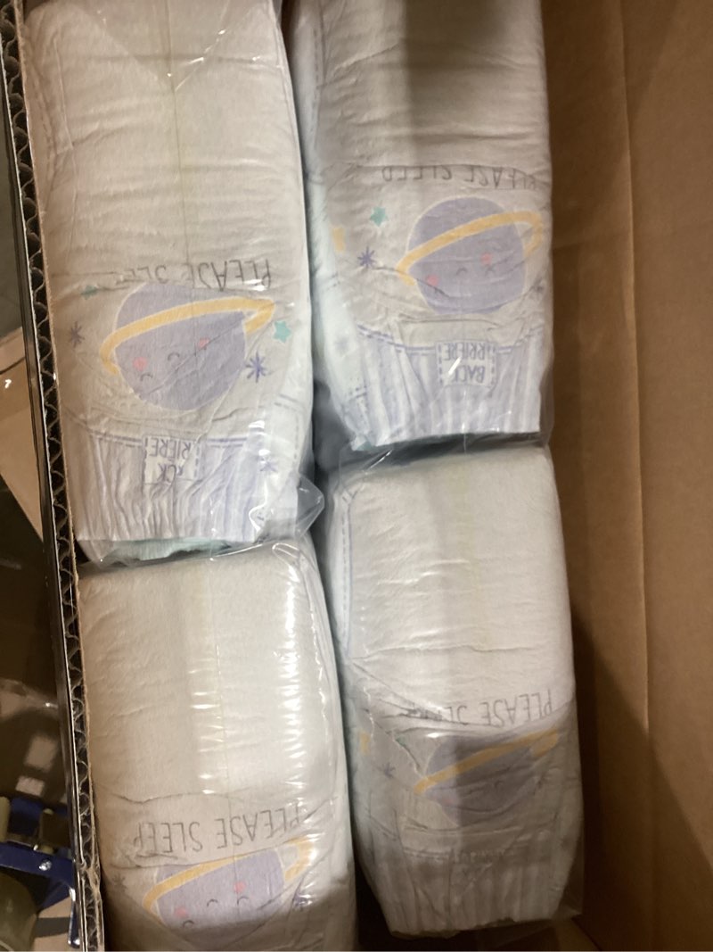 Condition photo showing New/Like New for Pampers ZZZ Overnight Diapers, Size 5 (27+ lbs), 88 Count, Nighttime Protection Disposable Baby Diaper, Night Time Leak and Skin Protection Size 5 88