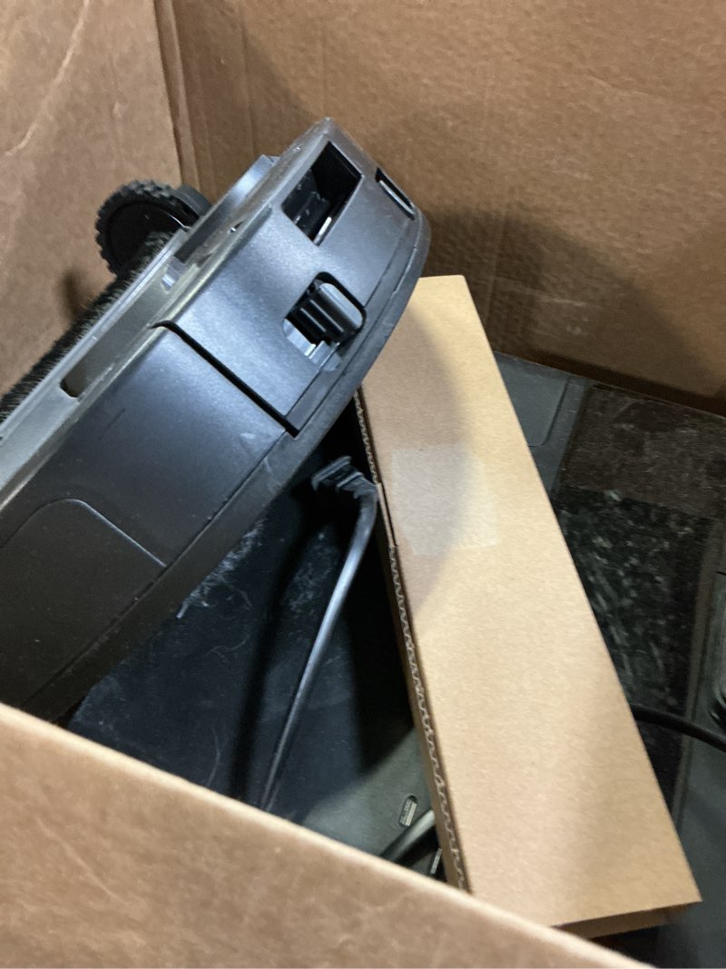 Condition photo showing As Is for Shark AV2501S AI Ultra Robot Vacuum, with Matrix Clean, Home Mapping, 30-Day Capacity HEPA Bagless Self Empty Base, Perfect for Pet Hair, Wifi, Dark Grey